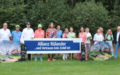 24. Allianz Rülander Golf Cup – Spiel, Spaß und Spendenbereitschaft